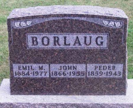 BORLAUG, EMIL M. - Winneshiek County, Iowa | EMIL M. BORLAUG 
