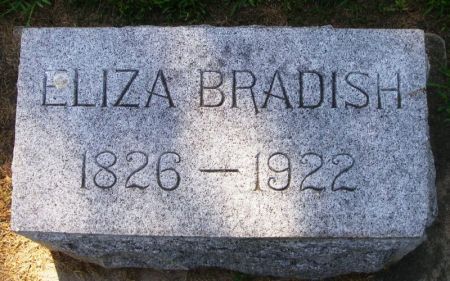 BRADISH, ELIZA - Winneshiek County, Iowa | ELIZA BRADISH 