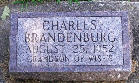 BRANDENBURG, CHARLES - Winneshiek County, Iowa | CHARLES BRANDENBURG 