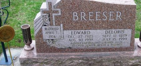 BREESER, EDWARD - Winneshiek County, Iowa | EDWARD BREESER 