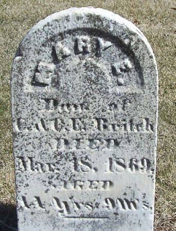 BRITCH, MARY E. - Winneshiek County, Iowa | MARY E. BRITCH 