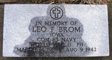 BROM, LEO F. - Winneshiek County, Iowa | LEO F. BROM 
