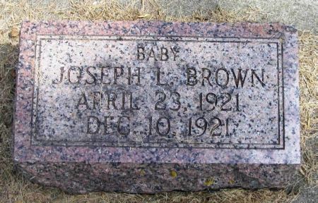 BROWN, JOSEPH L. - Winneshiek County, Iowa | JOSEPH L. BROWN 