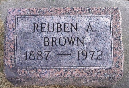 BROWN, REUBEN A. - Winneshiek County, Iowa | REUBEN A. BROWN 