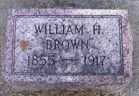 BROWN, WILLIAM H. - Winneshiek County, Iowa | WILLIAM H. BROWN 