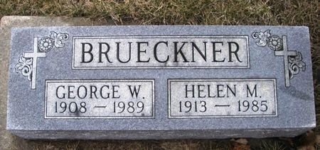 BRUECKNER, GEORGE W. - Winneshiek County, Iowa | GEORGE W. BRUECKNER 