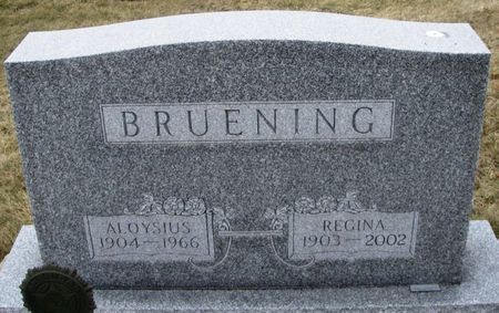 BRUENING, REGINA - Winneshiek County, Iowa | REGINA BRUENING 