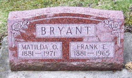 BRYANT, FRANK E. - Winneshiek County, Iowa | FRANK E. BRYANT 