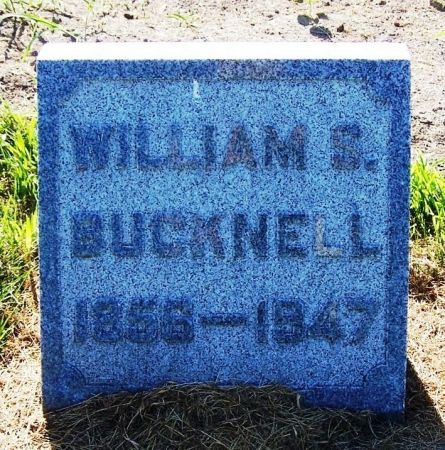 BUCKNELL, WILLIAM S. - Winneshiek County, Iowa | WILLIAM S. BUCKNELL 