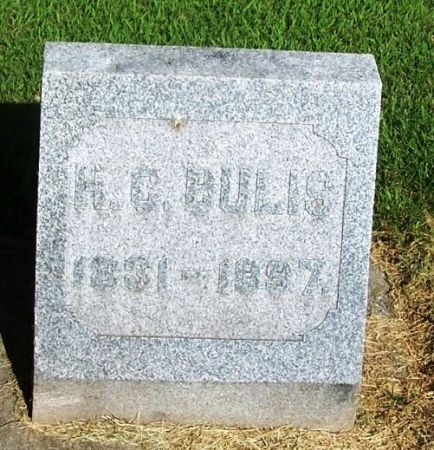 BULIS, H. C. - Winneshiek County, Iowa | H. C. BULIS 