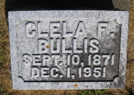 BULLIS, CLELA F. - Winneshiek County, Iowa | CLELA F. BULLIS 