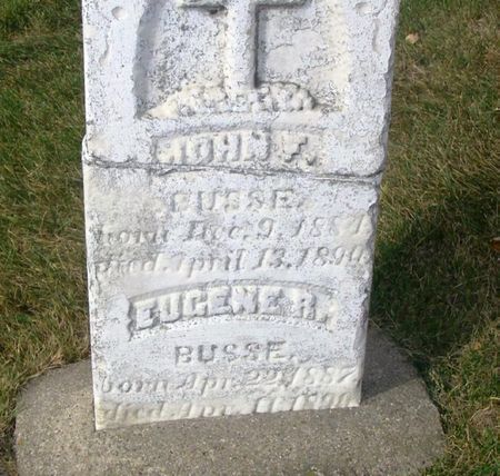 BUSSE, EUGENE R. - Winneshiek County, Iowa | EUGENE R. BUSSE 
