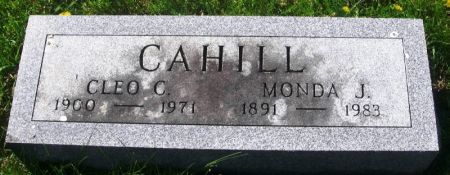 CAHILL, CLEO C. - Winneshiek County, Iowa | CLEO C. CAHILL 