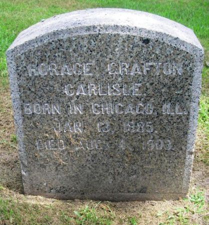 CARLISLE, HORACE GRAFTON - Winneshiek County, Iowa | HORACE GRAFTON CARLISLE 
