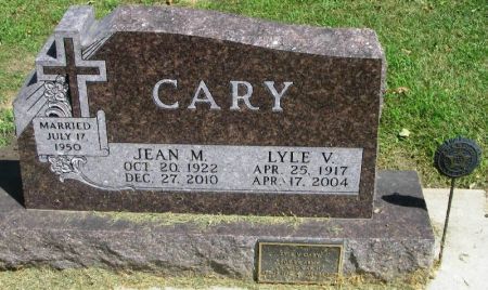 CARY, LYLE V. - Winneshiek County, Iowa | LYLE V. CARY 