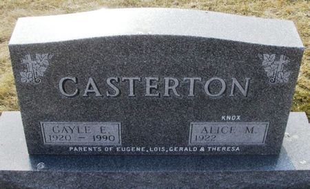 CASTERTON, GAYLE E. - Winneshiek County, Iowa | GAYLE E. CASTERTON 