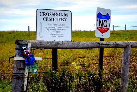 CROSSROADS AKA METCALF, CEMETERY - Winneshiek County, Iowa | CEMETERY CROSSROADS AKA METCALF 
