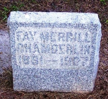 MERRILL CHAMBERLAIN, FAY - Winneshiek County, Iowa | FAY MERRILL CHAMBERLAIN 
