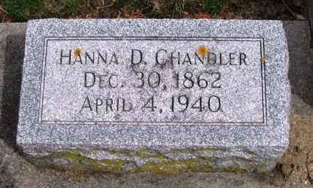 CHANDLER, HANNA D. - Winneshiek County, Iowa | HANNA D. CHANDLER 