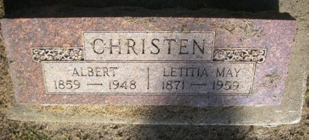 CHRISTEN, LETITIA MAY - Winneshiek County, Iowa | LETITIA MAY CHRISTEN 
