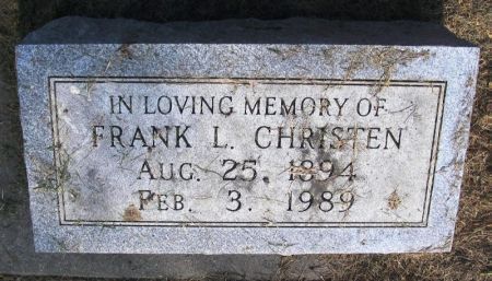 CHRISTEN, FRANK L. - Winneshiek County, Iowa | FRANK L. CHRISTEN 