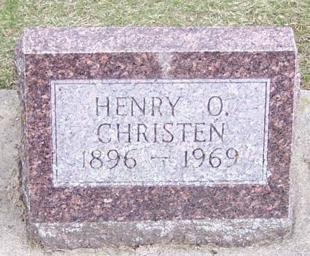 CHRISTEN, HENRY O. - Winneshiek County, Iowa | HENRY O. CHRISTEN 