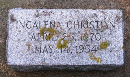 CHRISTIAN, INGALENA - Winneshiek County, Iowa | INGALENA CHRISTIAN 