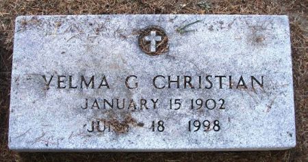 CHRISTIAN, VELMA G. - Winneshiek County, Iowa | VELMA G. CHRISTIAN 