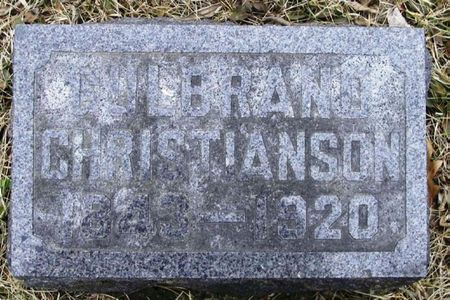 CHRISTIANSON, GULBRAND - Winneshiek County, Iowa | GULBRAND CHRISTIANSON 