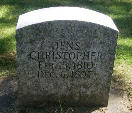 CHRISTOPHER, JENS - Winneshiek County, Iowa | JENS CHRISTOPHER 