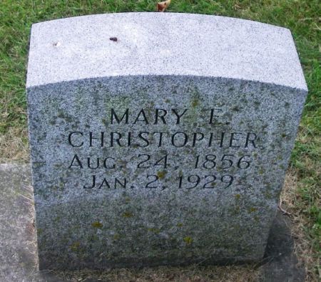 CHRISTOPHER, MARY E. - Winneshiek County, Iowa | MARY E. CHRISTOPHER 