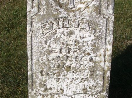 COLLIER, JULIA - Winneshiek County, Iowa | JULIA COLLIER 