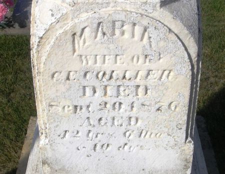 COLLIER, MARIA - Winneshiek County, Iowa | MARIA COLLIER 