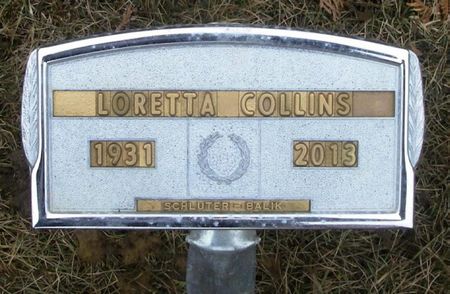 COLLINS, LORETTA AGNES - Winneshiek County, Iowa | LORETTA AGNES COLLINS 
