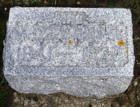 CONOVER, MRS. M. L. - Winneshiek County, Iowa | MRS. M. L. CONOVER 