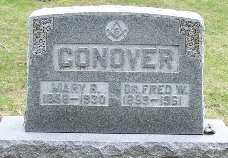 CONOVER, FRED W. DR. - Winneshiek County, Iowa | FRED W. DR. CONOVER 