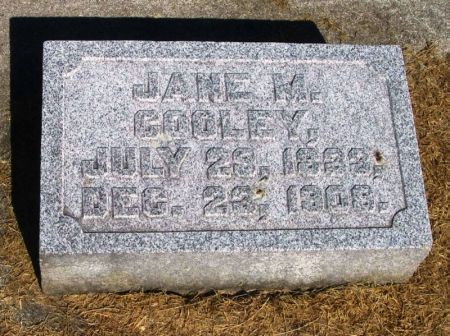 COOLEY, JANE M. - Winneshiek County, Iowa | JANE M. COOLEY 