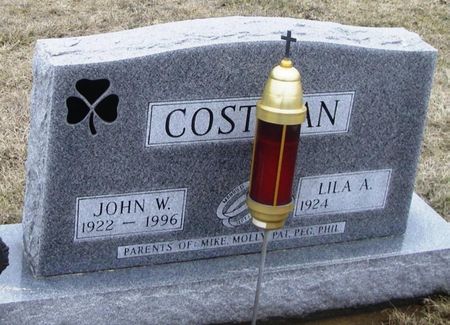 COSTIGAN, LILA AGNES - Winneshiek County, Iowa | LILA AGNES COSTIGAN 