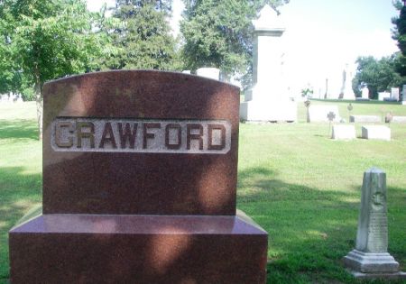 CRAWFORD, JOHN FAMILY STONE - Winneshiek County, Iowa | JOHN FAMILY STONE CRAWFORD 