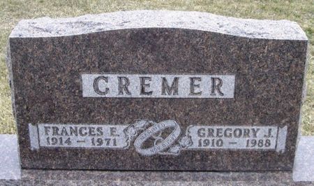 CREMER, FRANCES E. - Winneshiek County, Iowa | FRANCES E. CREMER 