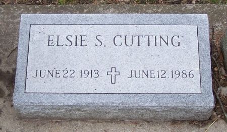 CUTTING, ELSIE S. - Winneshiek County, Iowa | ELSIE S. CUTTING 