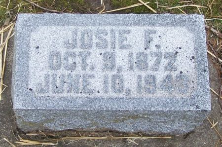 CUTTING, JOSIE F. - Winneshiek County, Iowa | JOSIE F. CUTTING 