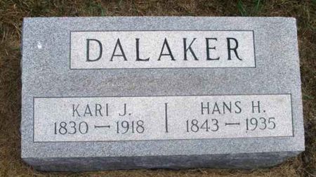 DALAKER, KARI J. - Winneshiek County, Iowa | KARI J. DALAKER 