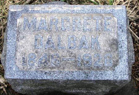 DALBAK, MARGRETE - Winneshiek County, Iowa | MARGRETE DALBAK 