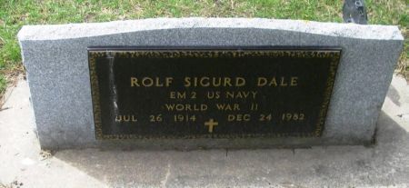 DALE, ROLF SIGURD - Winneshiek County, Iowa | ROLF SIGURD DALE 