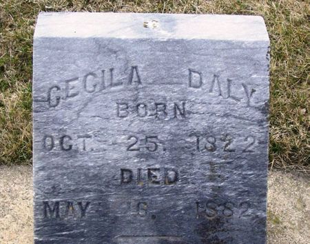 DALY, CECILA - Winneshiek County, Iowa | CECILA DALY 