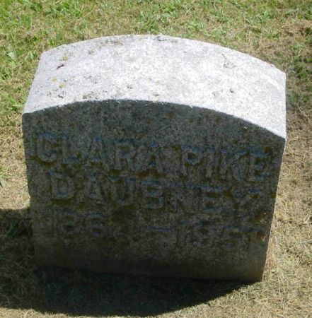 PIKE DAUBNEY, CLARA - Winneshiek County, Iowa | CLARA PIKE DAUBNEY 