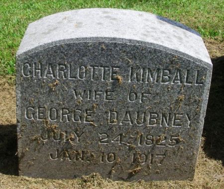 DAUBNEY, CHARLOTTE - Winneshiek County, Iowa | CHARLOTTE DAUBNEY 