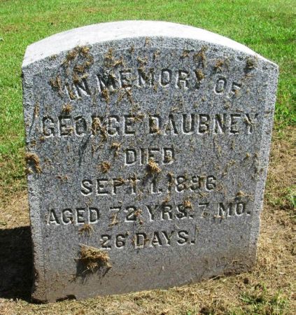DAUBNEY, GEORGE - Winneshiek County, Iowa | GEORGE DAUBNEY 