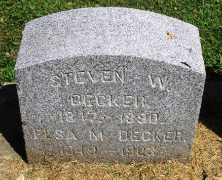 DECKER, ELSA M. - Winneshiek County, Iowa | ELSA M. DECKER 